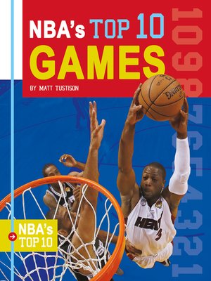 cover image of NBA's Top 10 Games